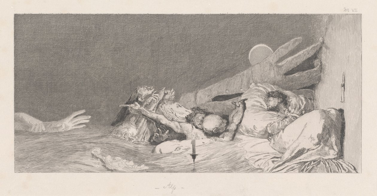 Anxieties by Max Klinger