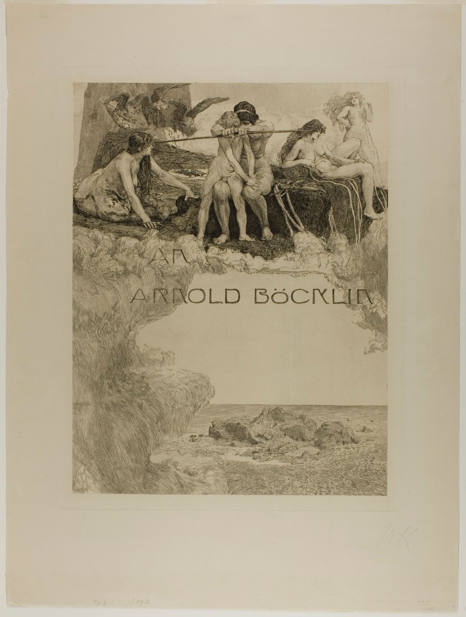 Dedication, plate one from A Love by Max Klinger