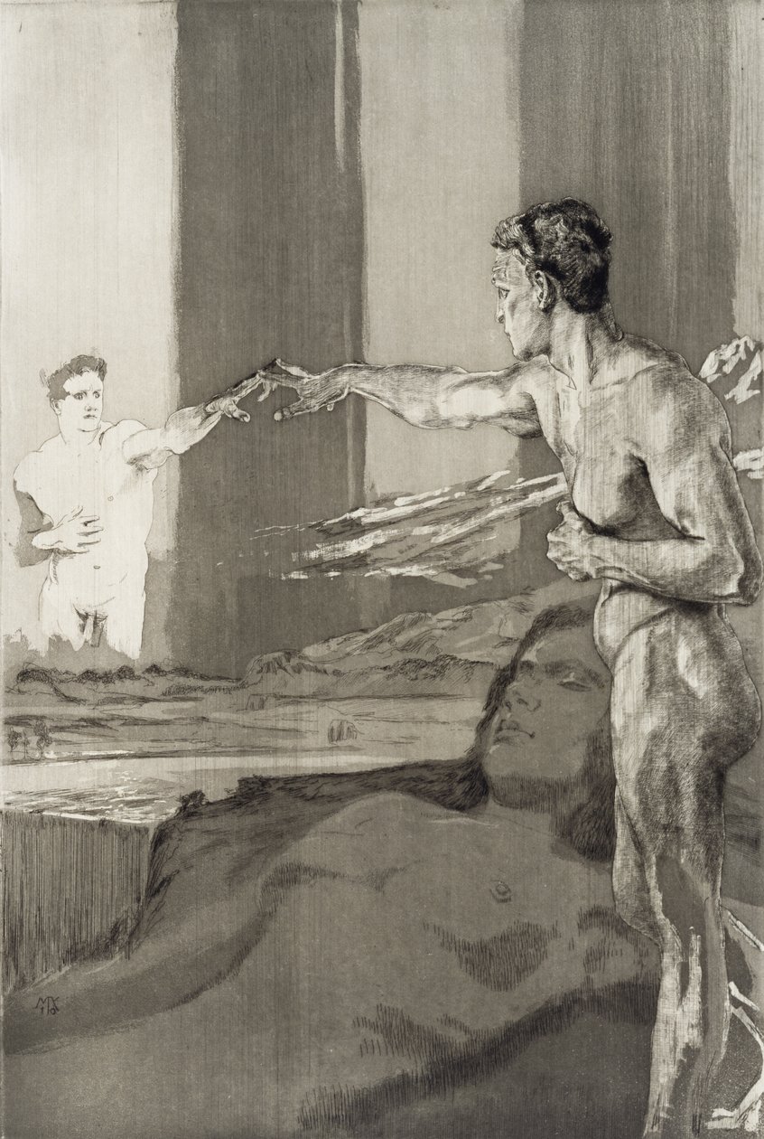 The Philosopher, Number 3 by Max Klinger