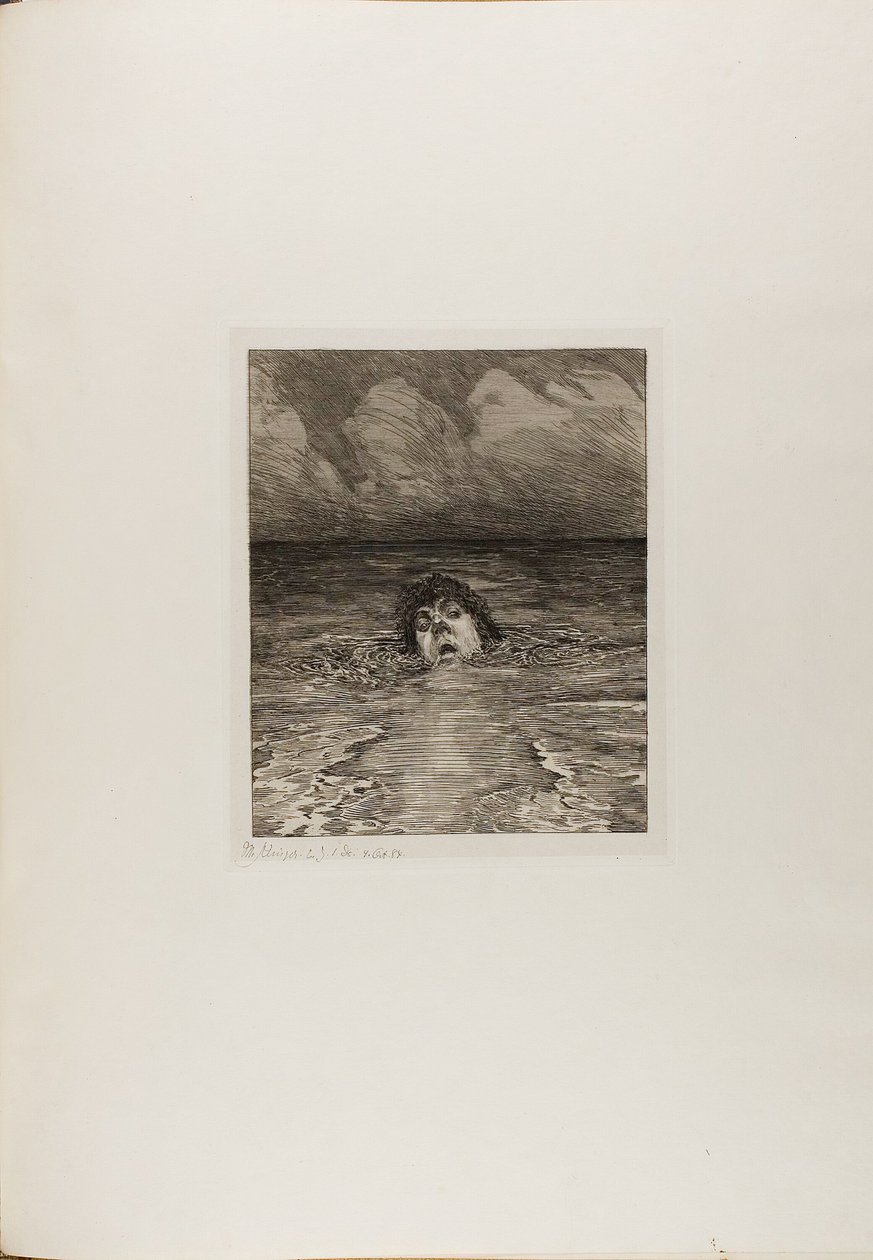 Downfall, Plate Twelve from A Life by Max Klinger