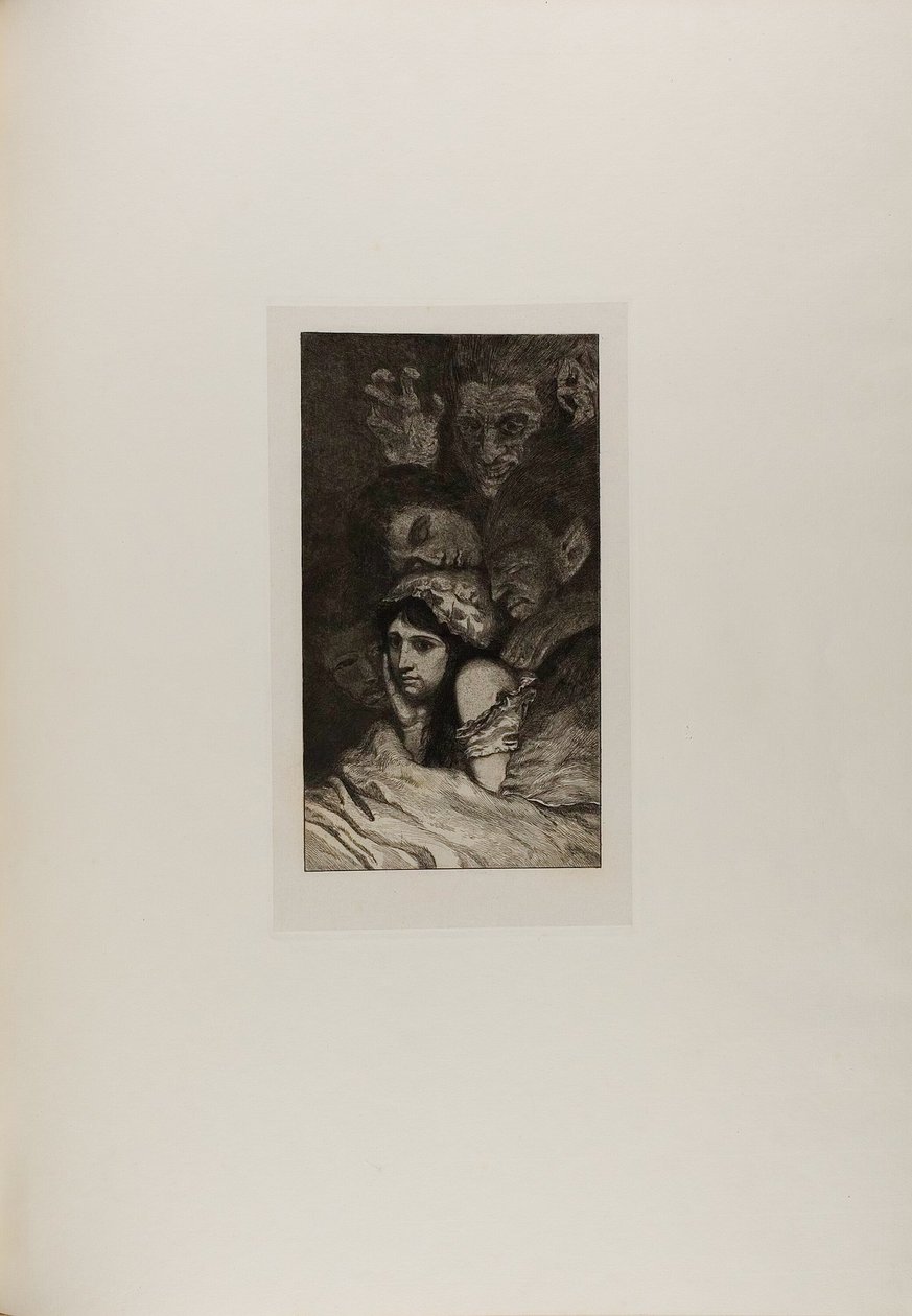 Dreams, plate three from A Life by Max Klinger