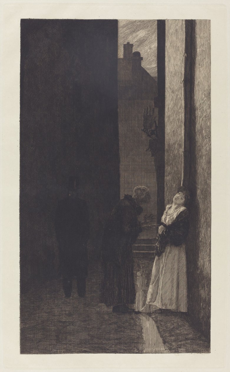 A Step, 1883 by Max Klinger