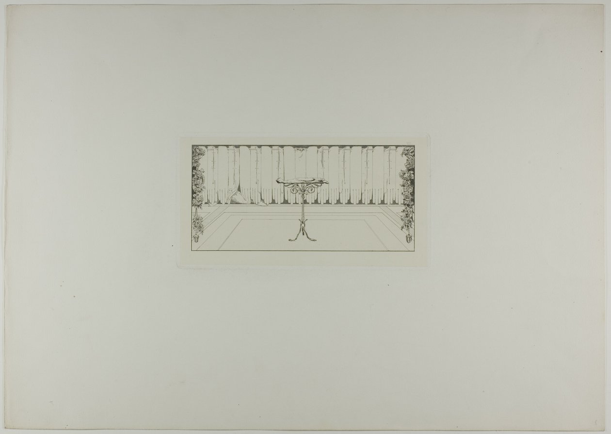 Quiet, plate eight from A Glove by Max Klinger