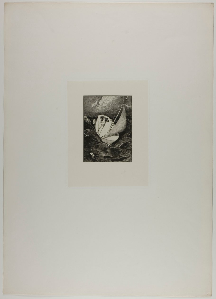 Rescue, Plate Four from A Glove by Max Klinger