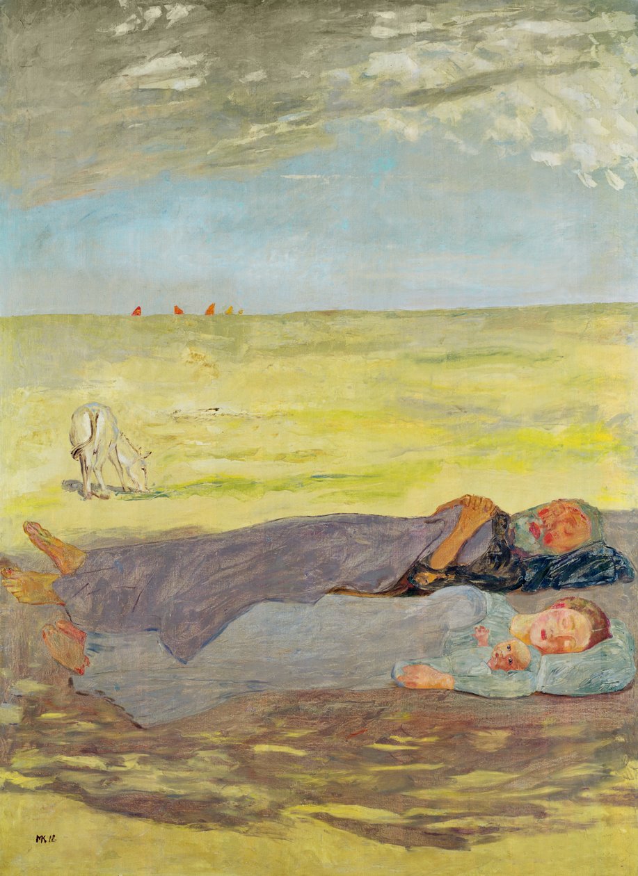 Rest on the Flight to Egypt, 1912 by Max Klinger