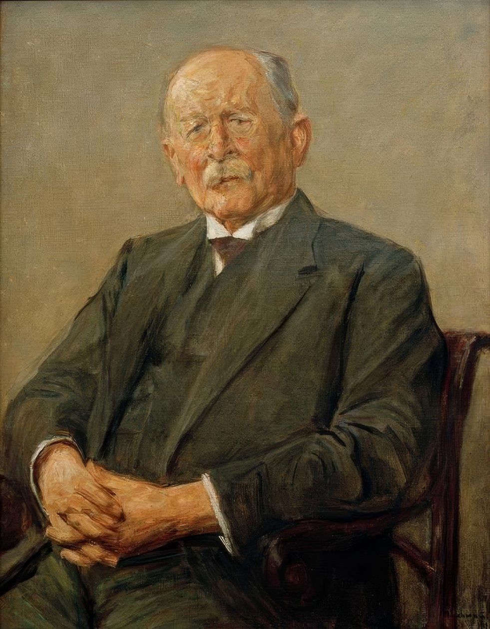 Portrait of General Director Gerstenberg by Max Liebermann