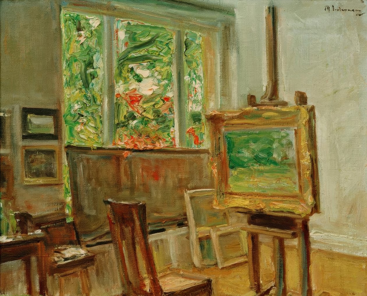 The Studio in Wannsee by Max Liebermann
