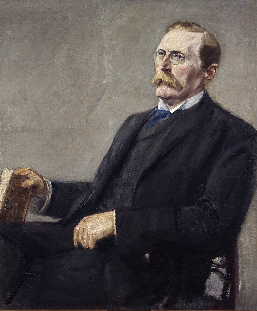 Portrait of Dr. Wilhelm Bode by Max Liebermann