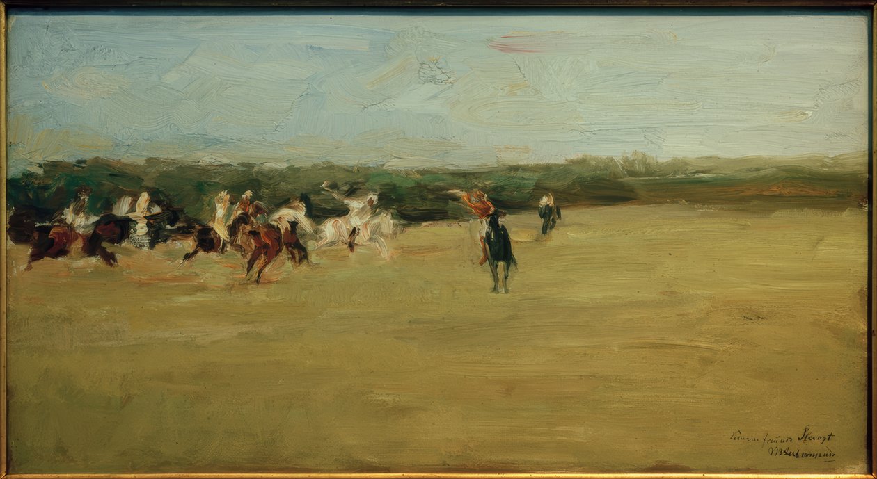 Polo Player by Max Liebermann