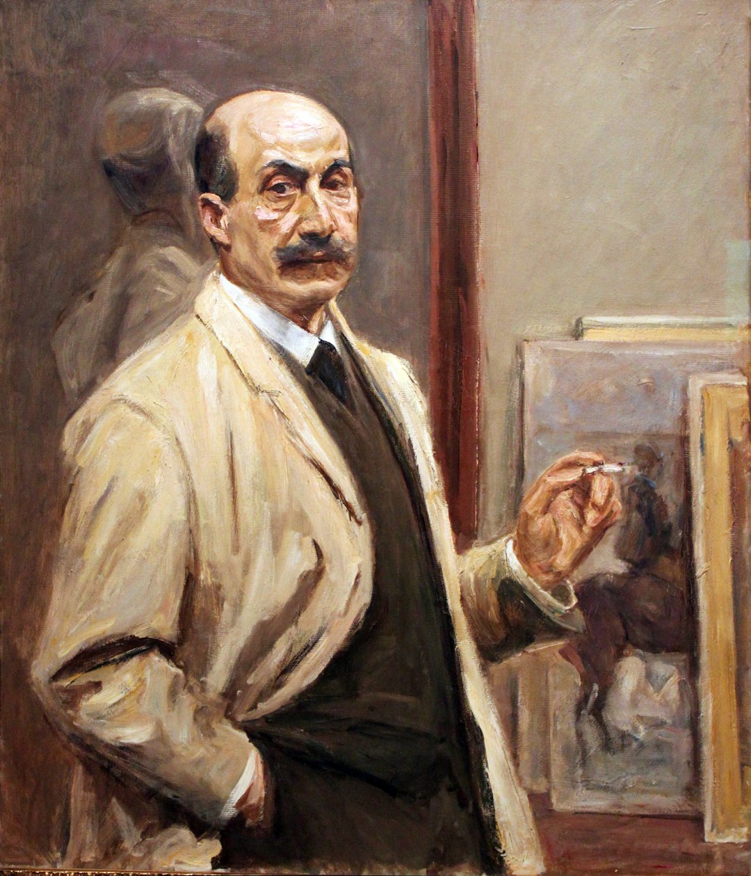 Self-portrait by Max Liebermann