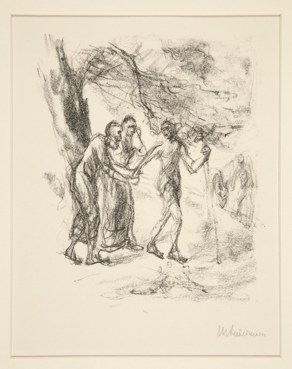 Tobias I/III by Max Liebermann