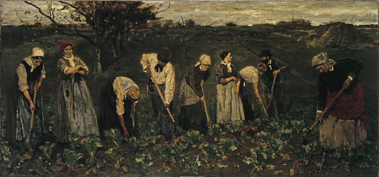 Workers on the Beet Field by Max Liebermann