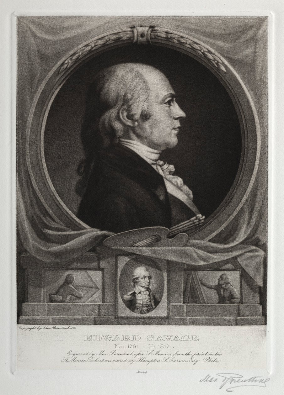 Edward Savage by Max Rosenthal
