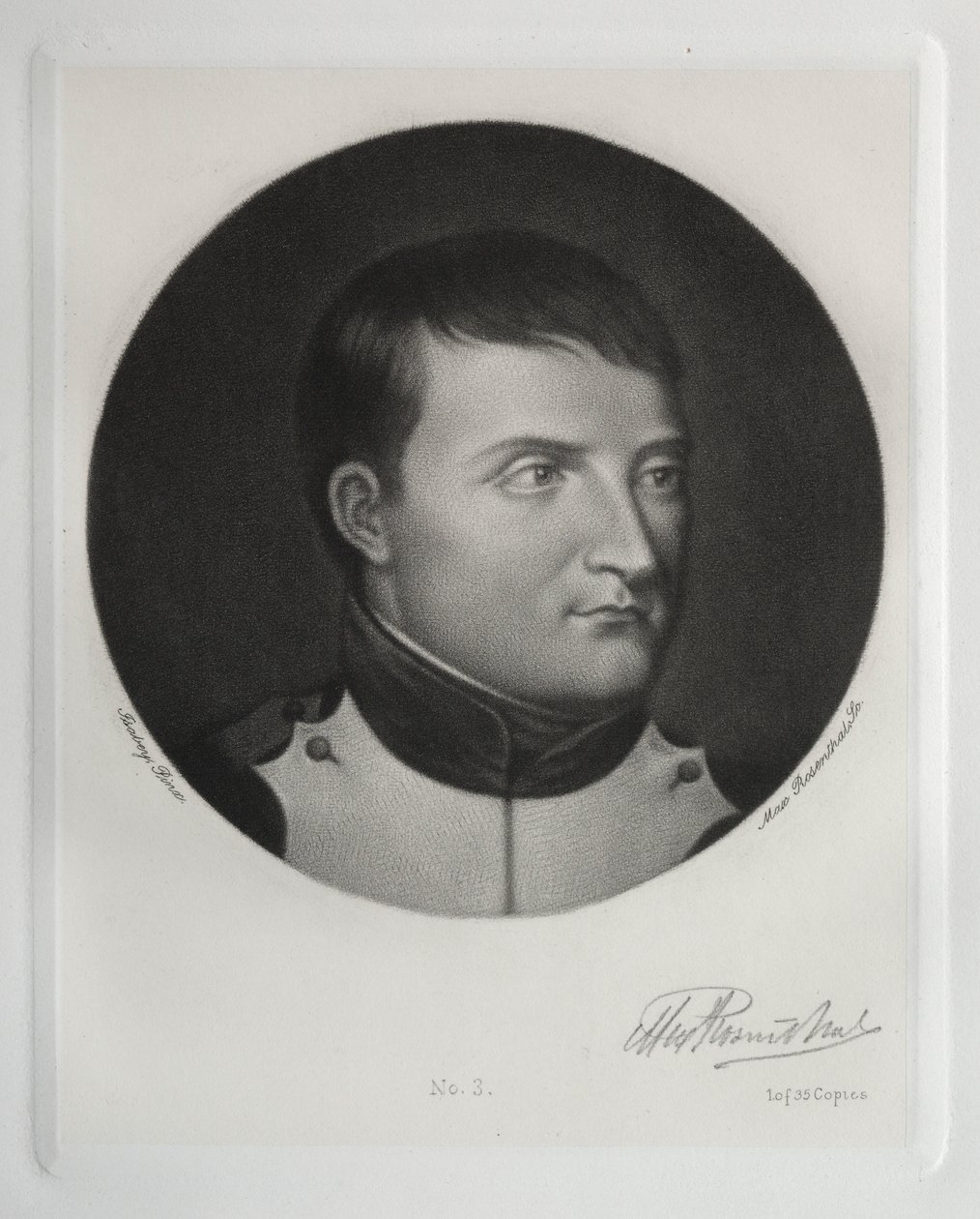Napoleon Bonaparte by Max Rosenthal