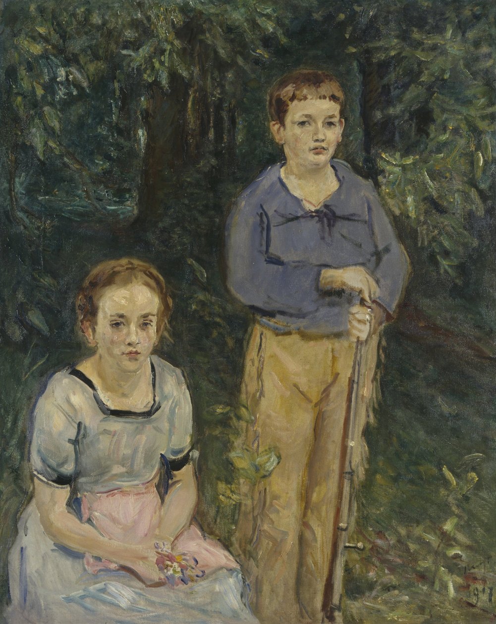 Nina and Wolfgang Slevogt by Max Slevogt