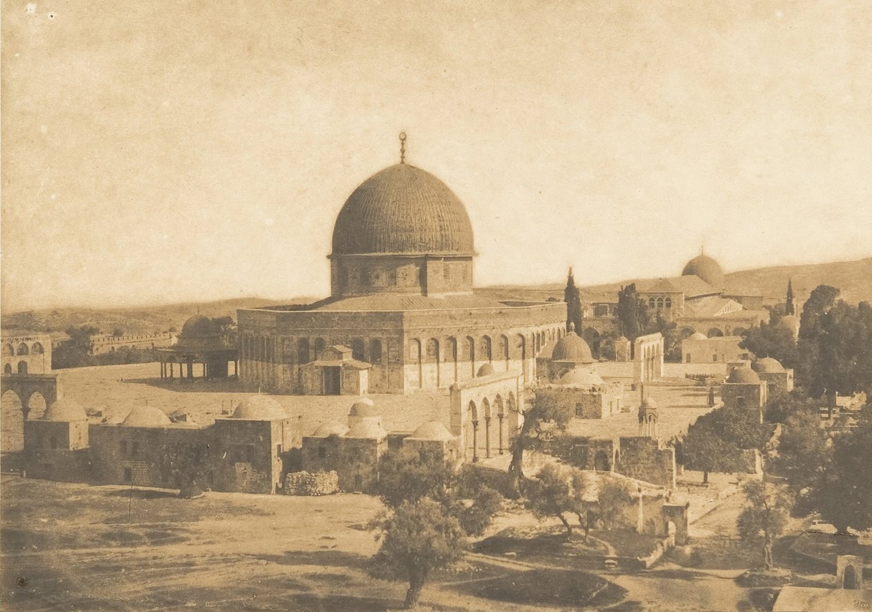 The Mosque of Omar, Jerusalem by Maxime Du Camp