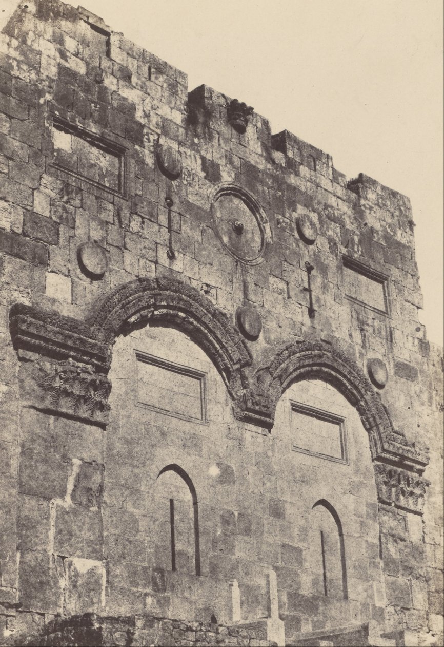 Palestine. Jerusalem. Golden Gate by Maxime Du Camp