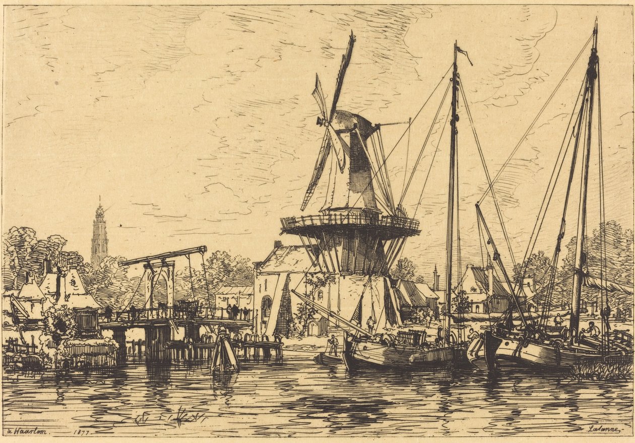 A Haarlem by Maxime Lalanne