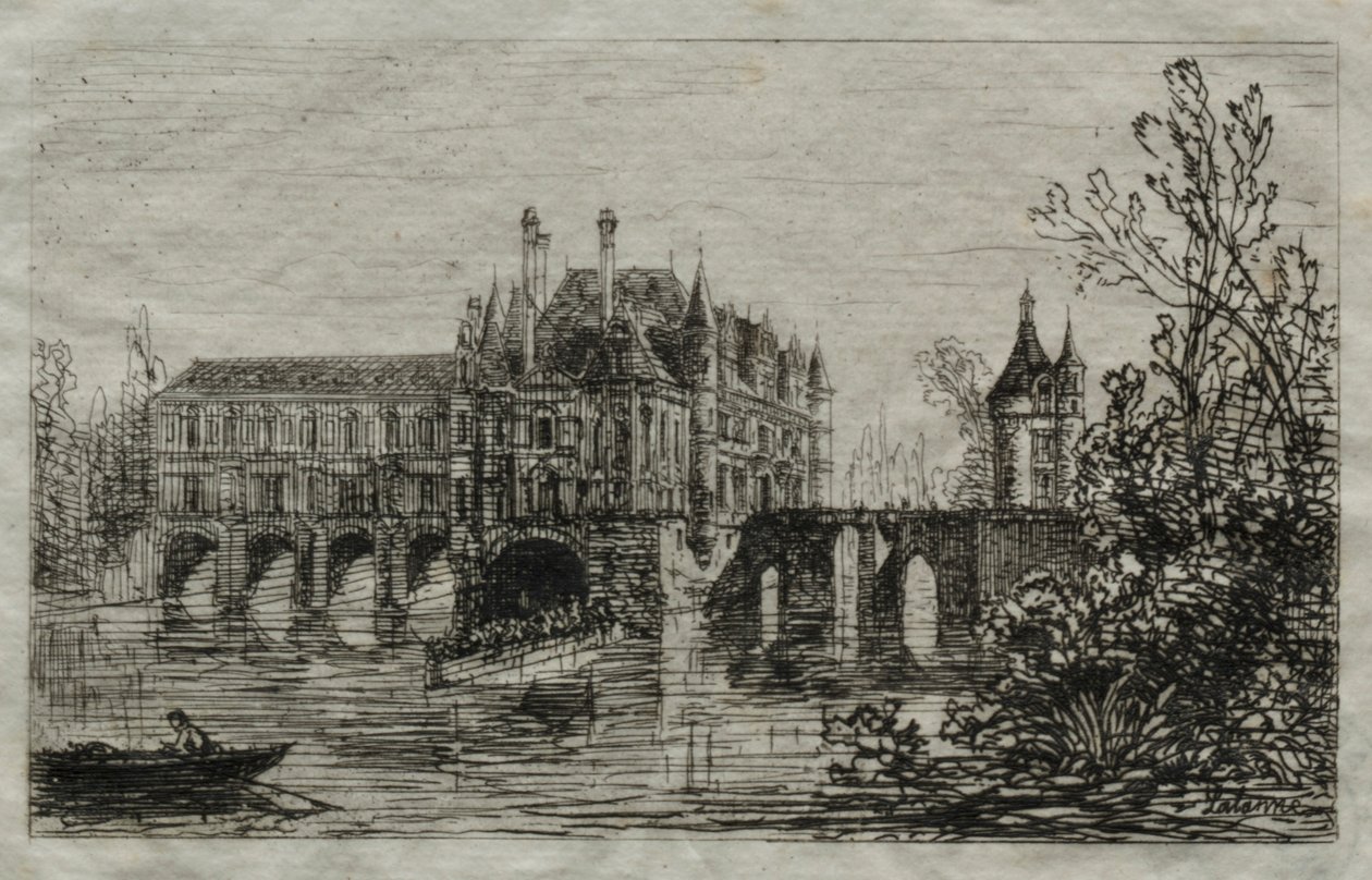 Chateau de Chenonceau by Maxime Lalanne