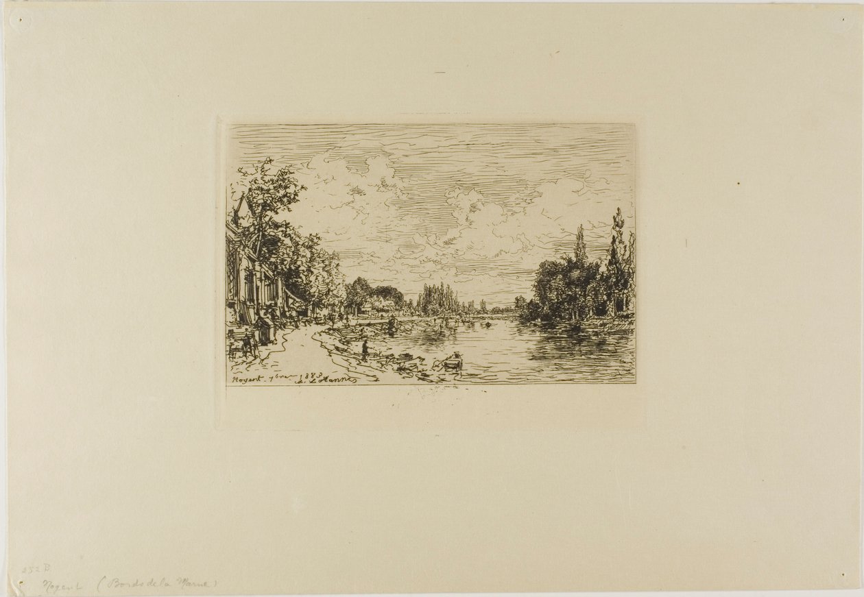 View of Nogent by Maxime Lalanne