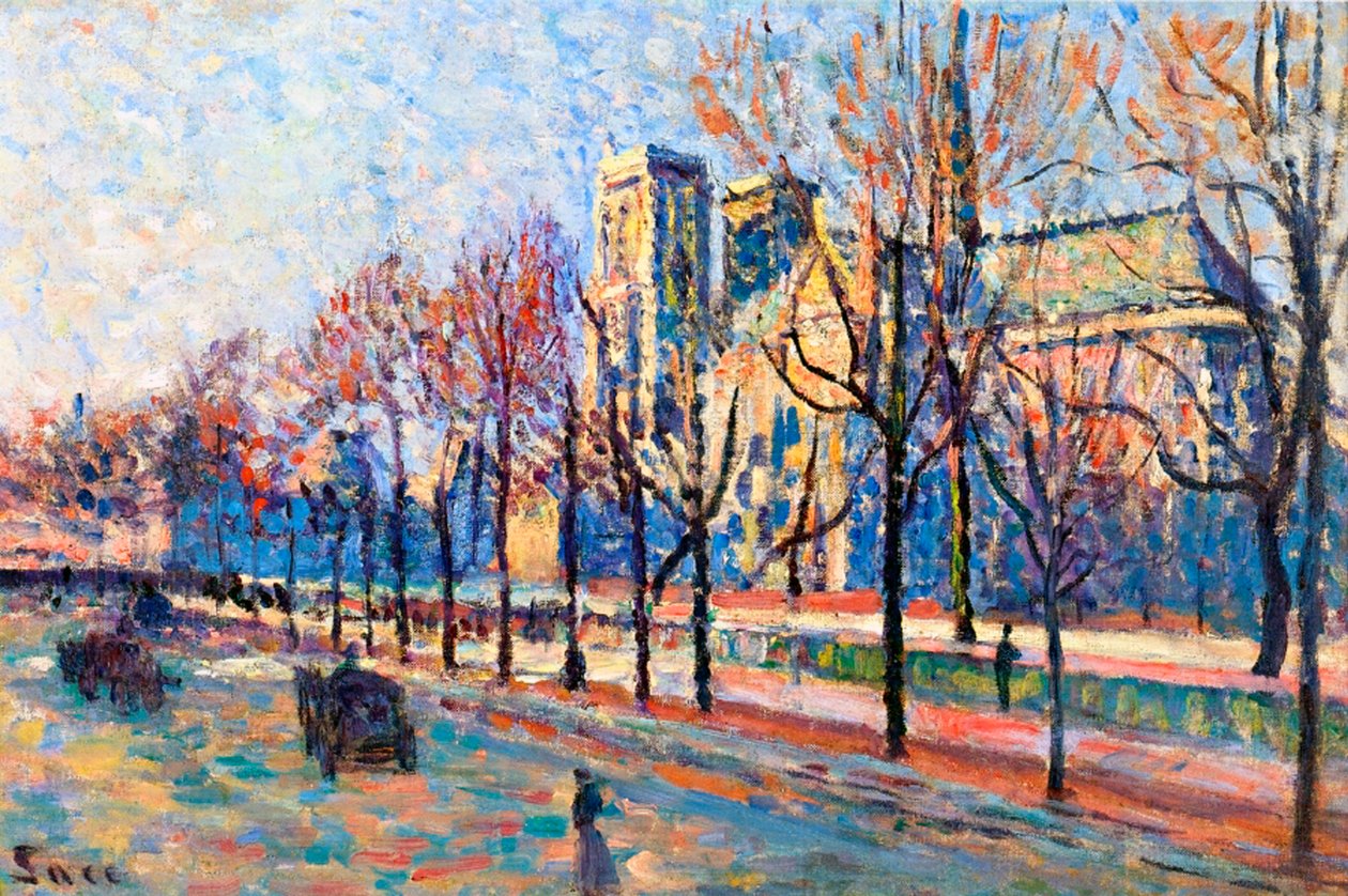 View from the Quay Montebello, c.1897 by Maximilien Luce