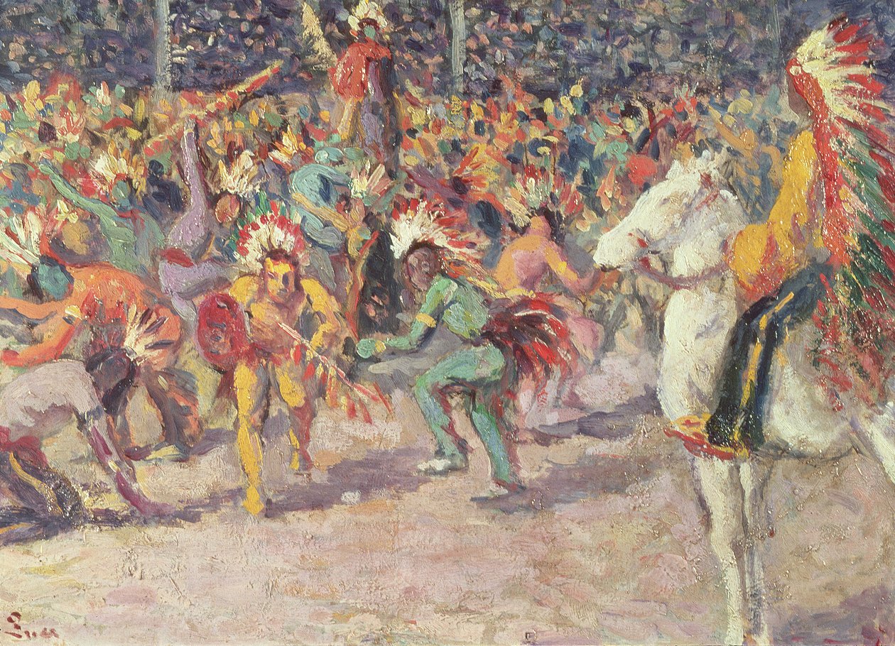 Buffalo Bill by Maximilien Luce