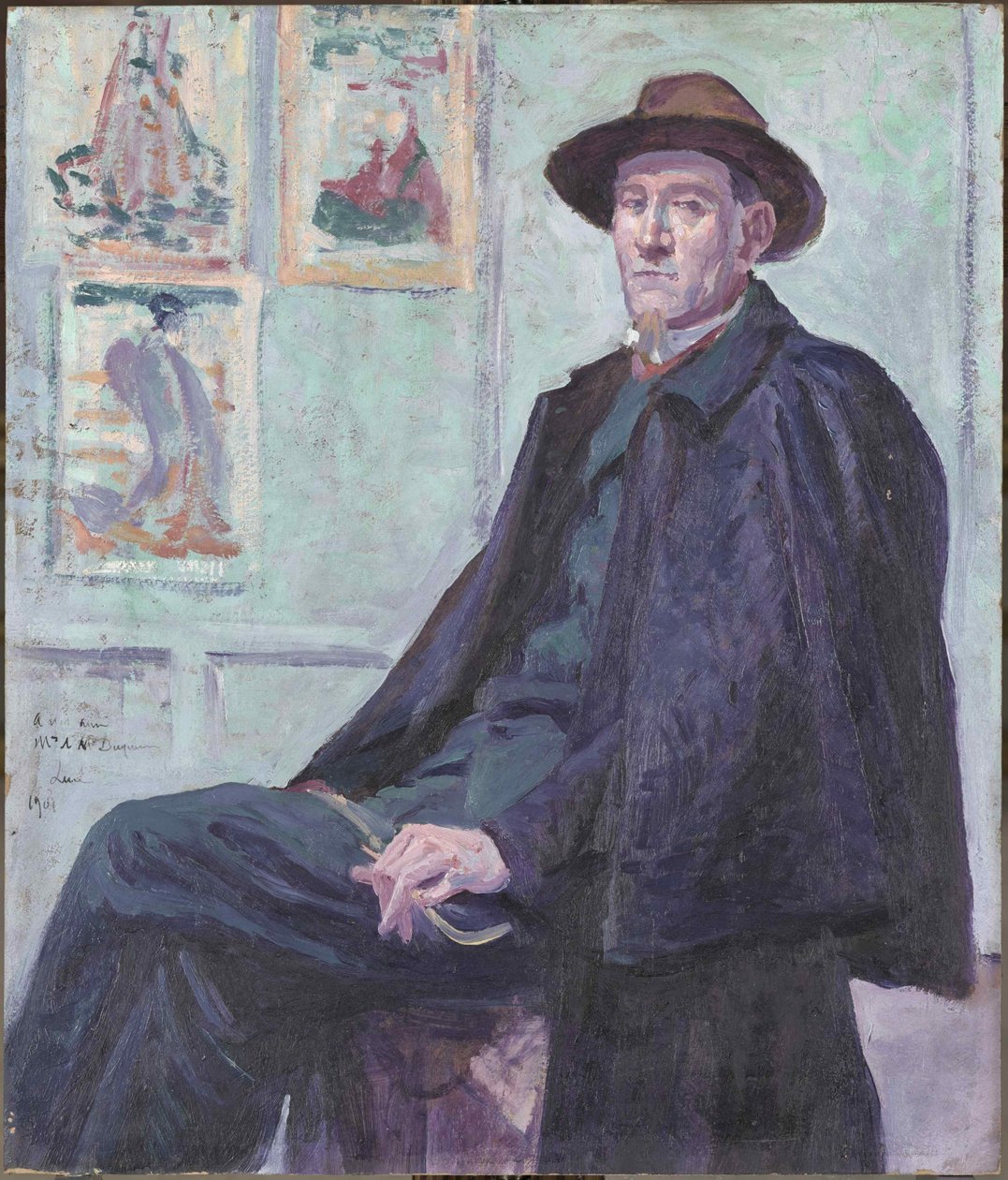 Portrait of Félix Fénéon, 1901 by Maximilien Luce