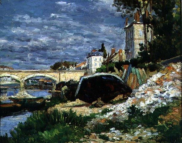 The Banks of the River by Maximilien Luce
