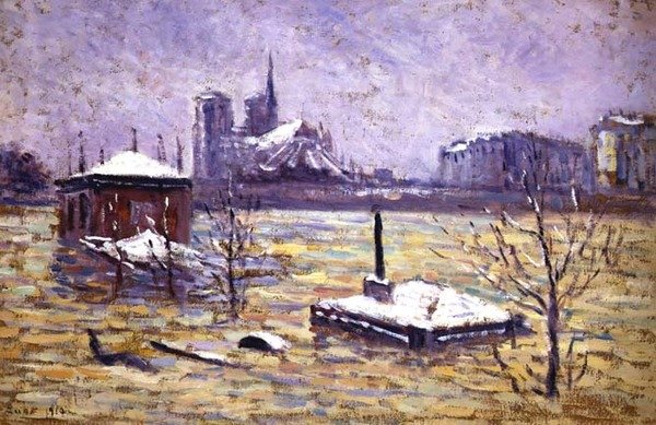 The Flood by Maximilien Luce
