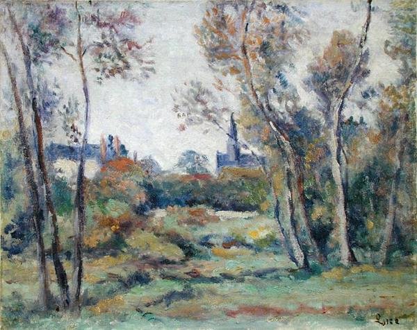 Village of Saint-Ay, c.1912 by Maximilien Luce