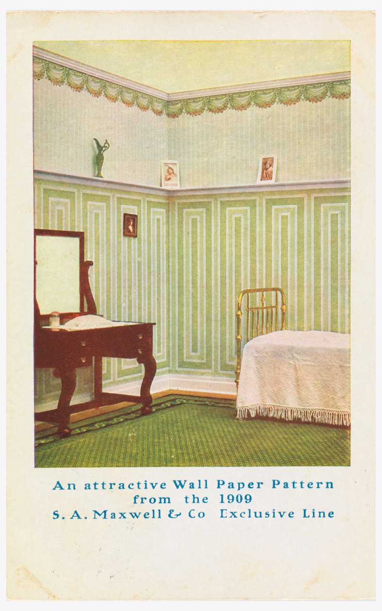 Postcard, Trade Card Advertisement by Maxwell and Co. S.A.