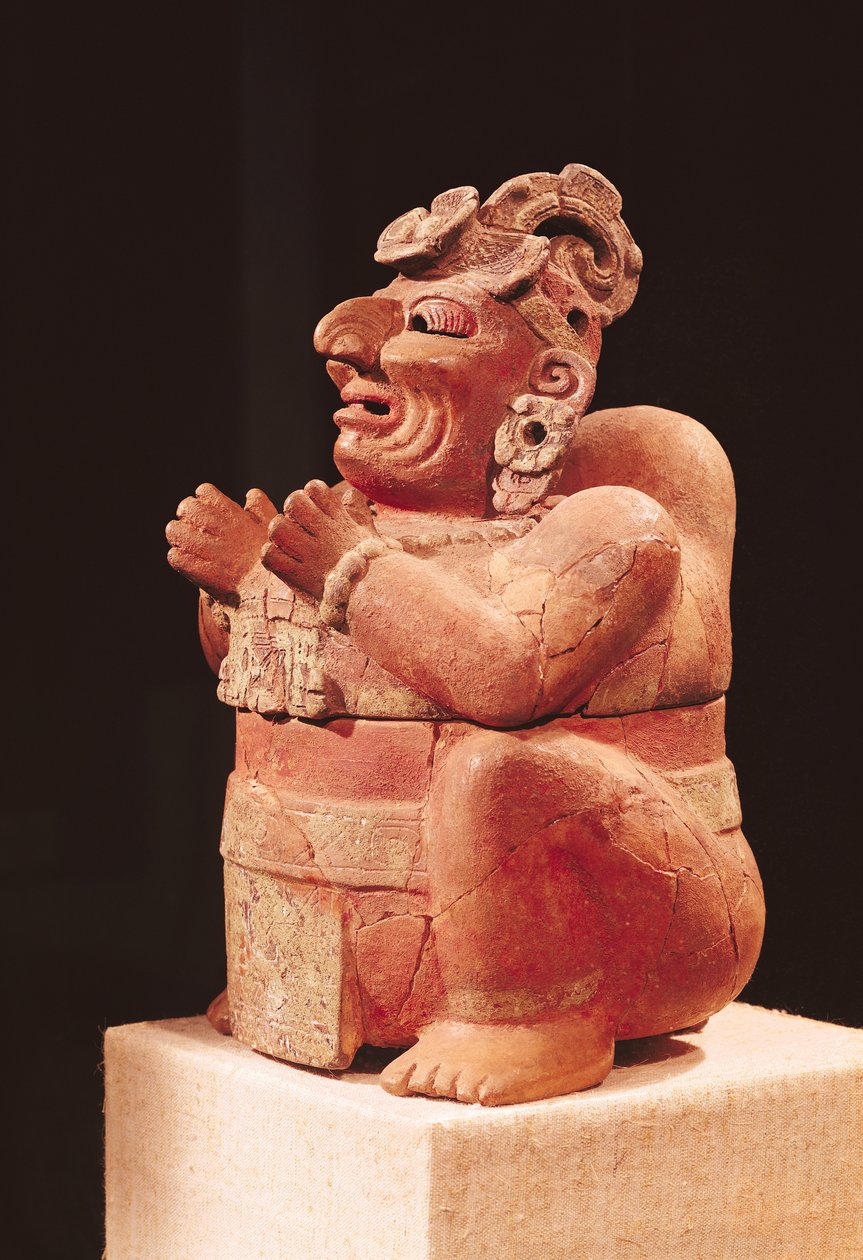 Anthropomorphic censer, from Guatemala, Classic Period, 250-600 by Mayan