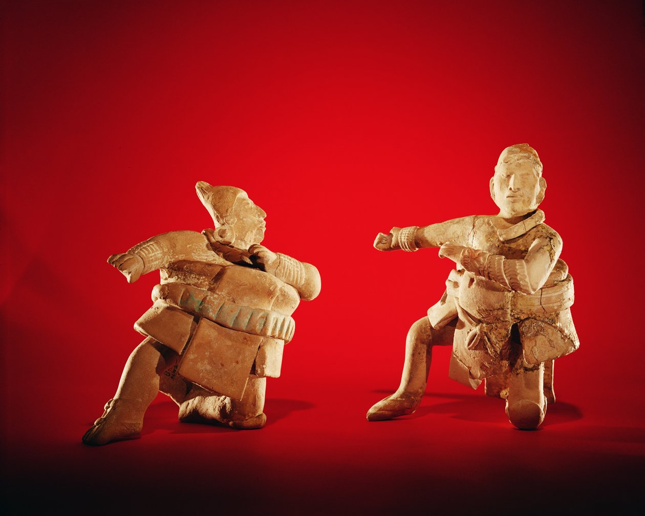 Figures of Ceremonial Ballplayers, from the Isle of Jaina by Mayan