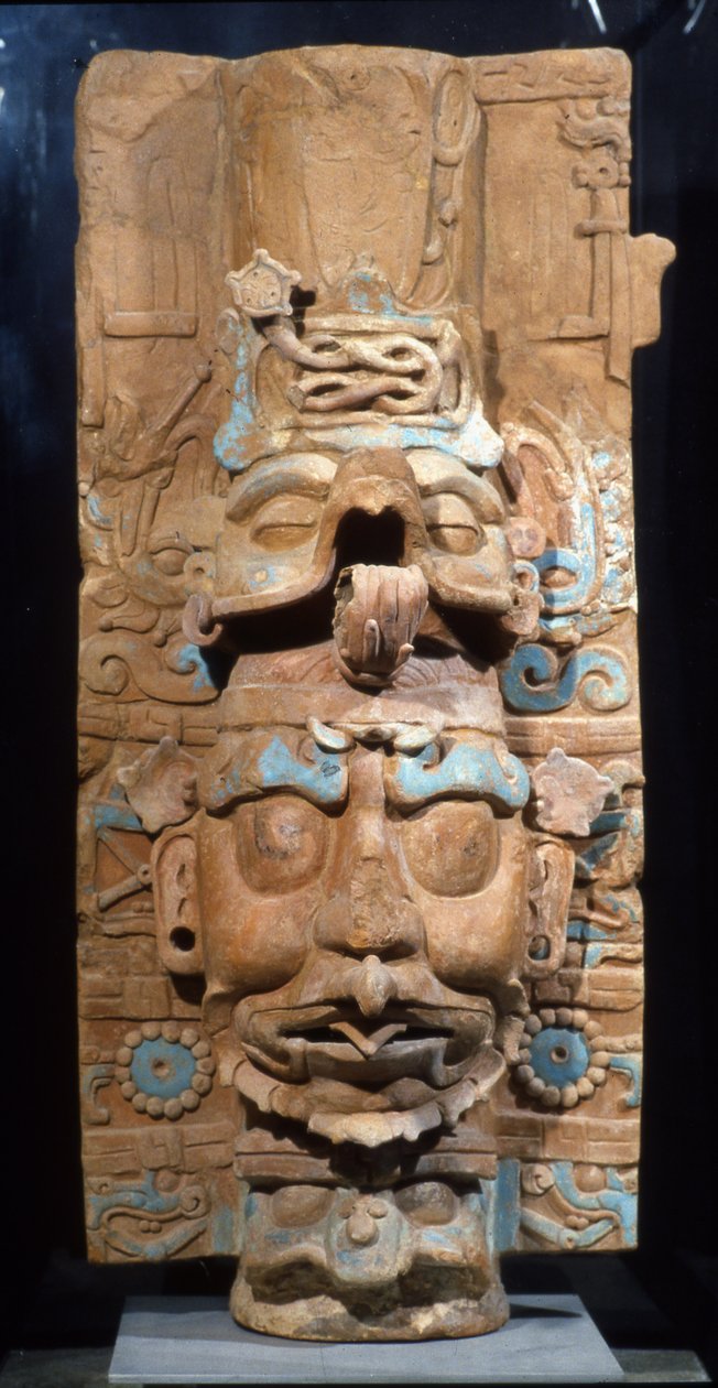 Palenque, Incense Burner, Late Classic Period by Mayan