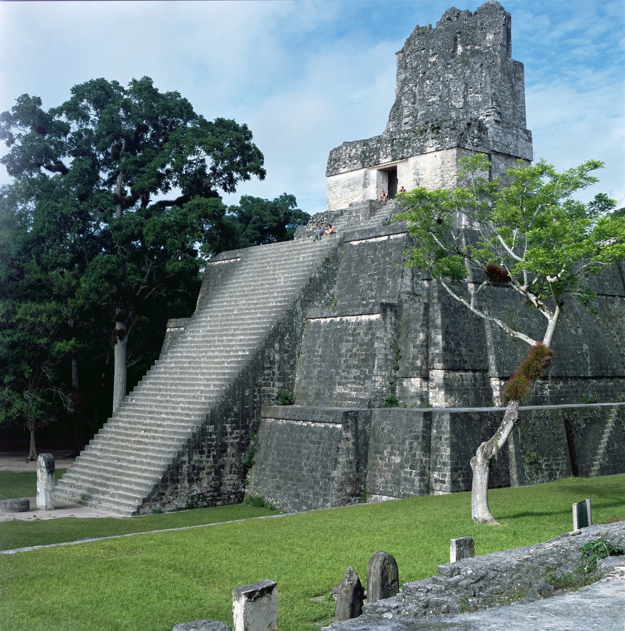Temple 2, Late Classic Period by Mayan