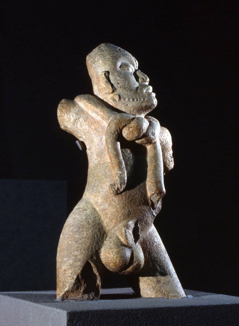 The Young Man of Cumpich, from Yucatan, Mexico, Late Classic Period, 600-900 AD by Mayan
