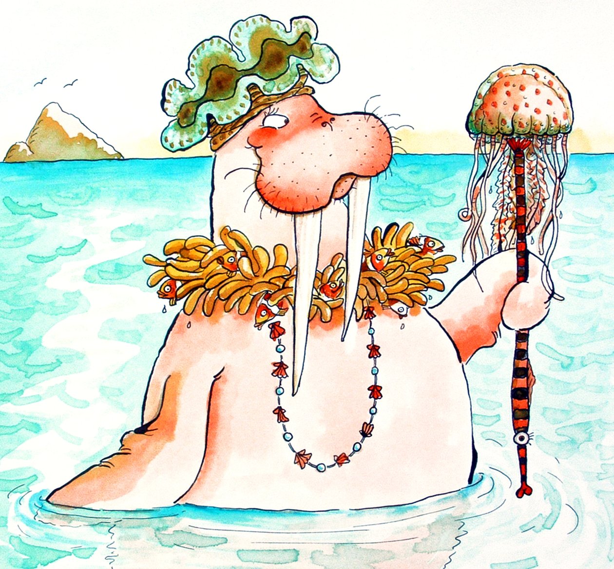Walrus Sea Queen by Maylee Christie