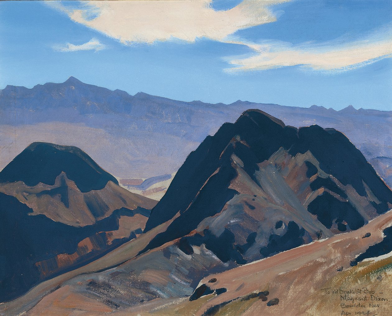 Volcanic Hills by Maynard Dixon