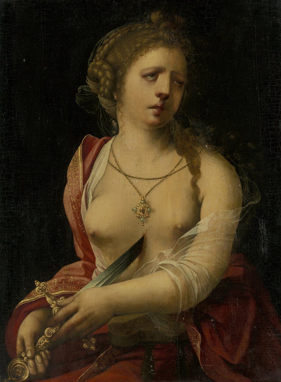 Suicide of Lucretia by Meester met de Papegaai