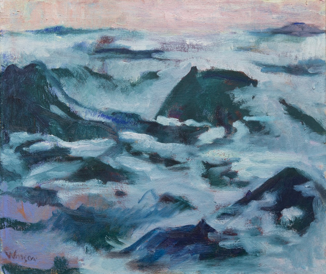 Twelve Misty Mountains by Megan Williamson