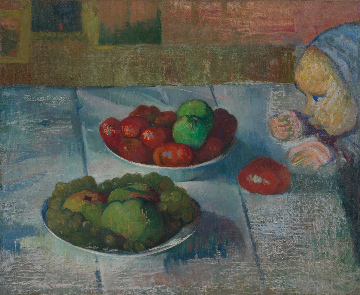 Still Life with a Profile of Mimi by Meijer de Haan  
