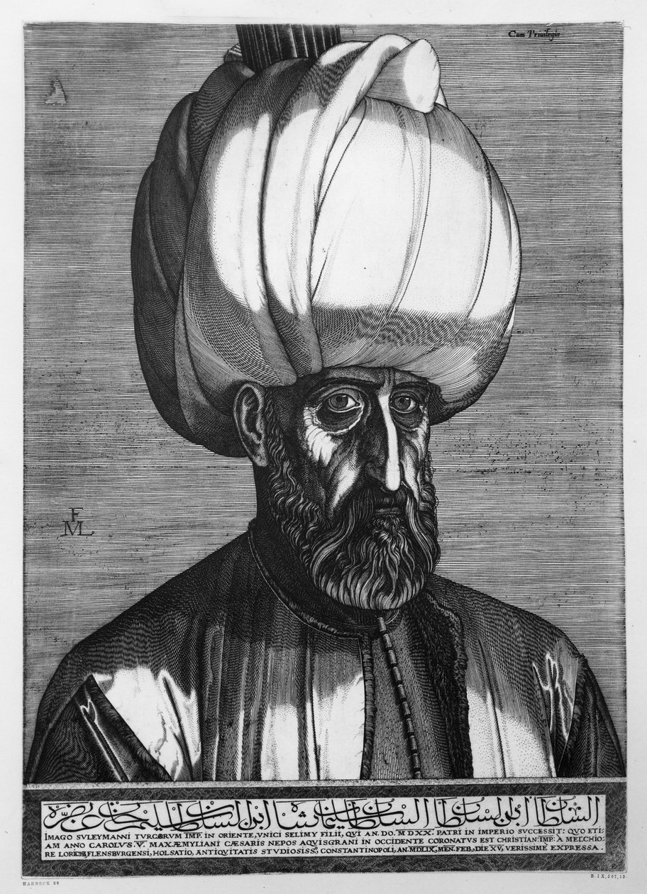 Suleiman the Magnificent by Melchior Lorck