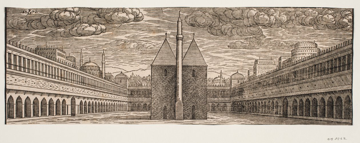 A Caravan Hostel by Melchior Lorck