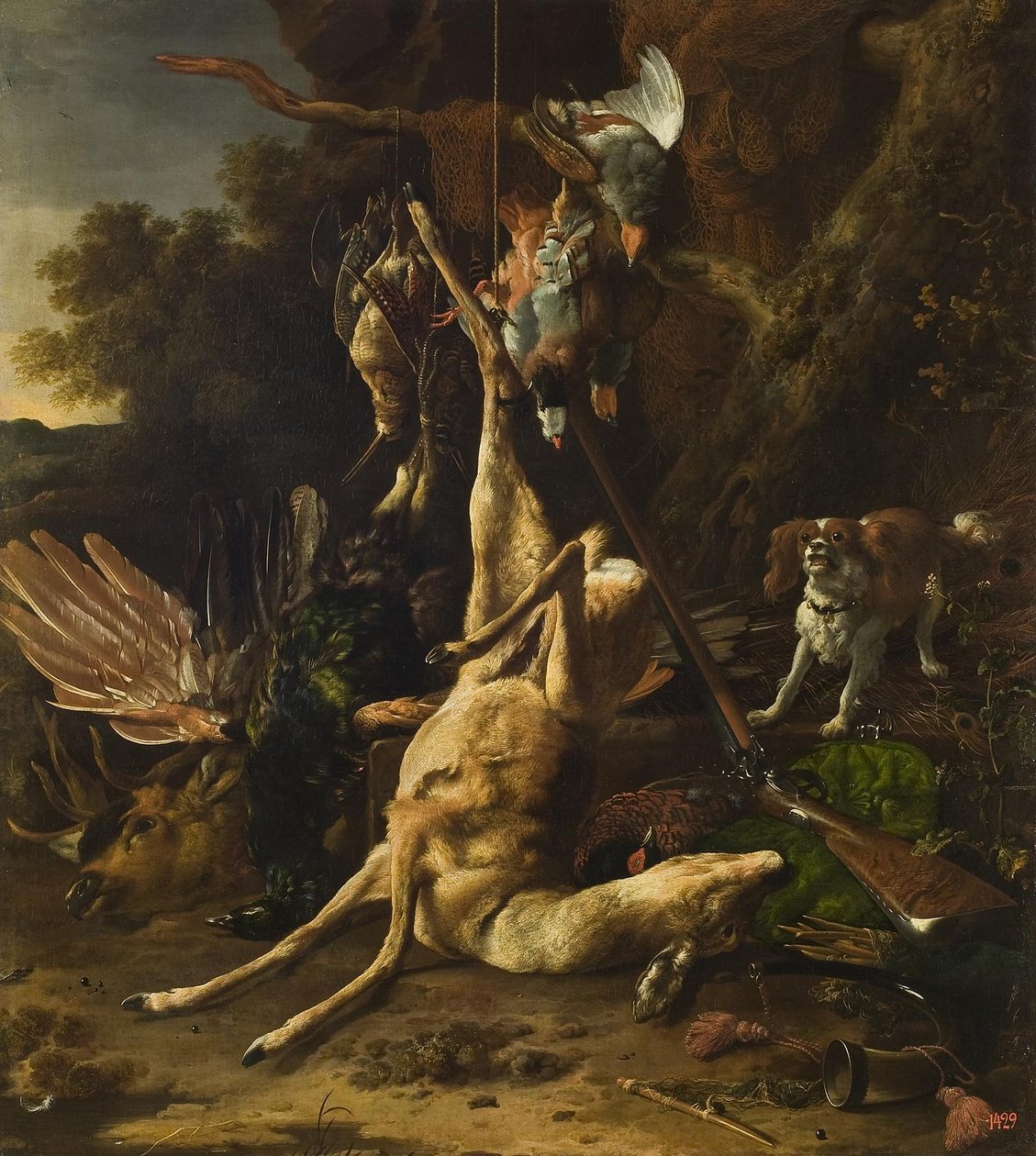 Hunting Trophies by Melchior d