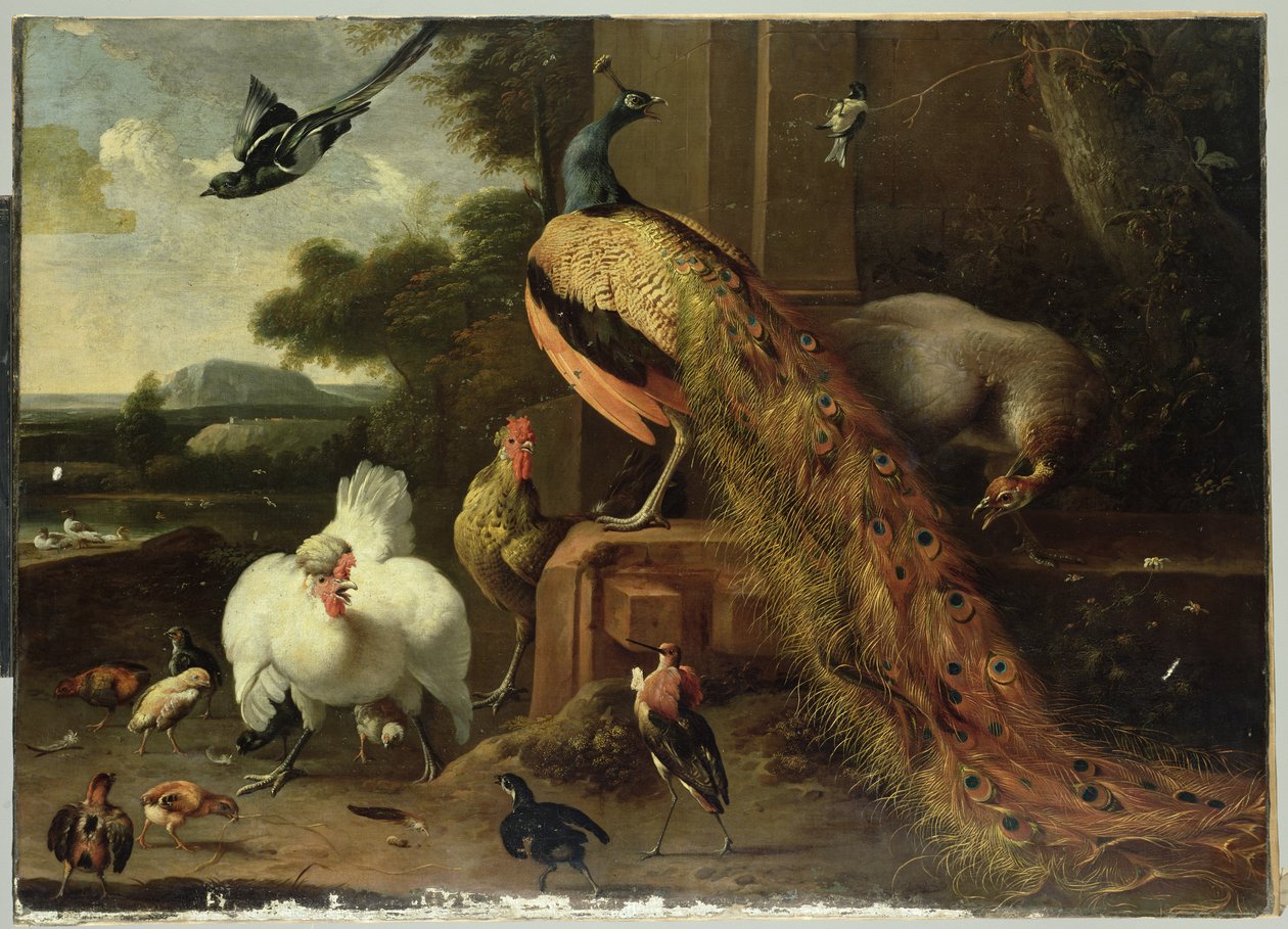 Revolt in the Poultry Coup by Melchior de Hondecoeter