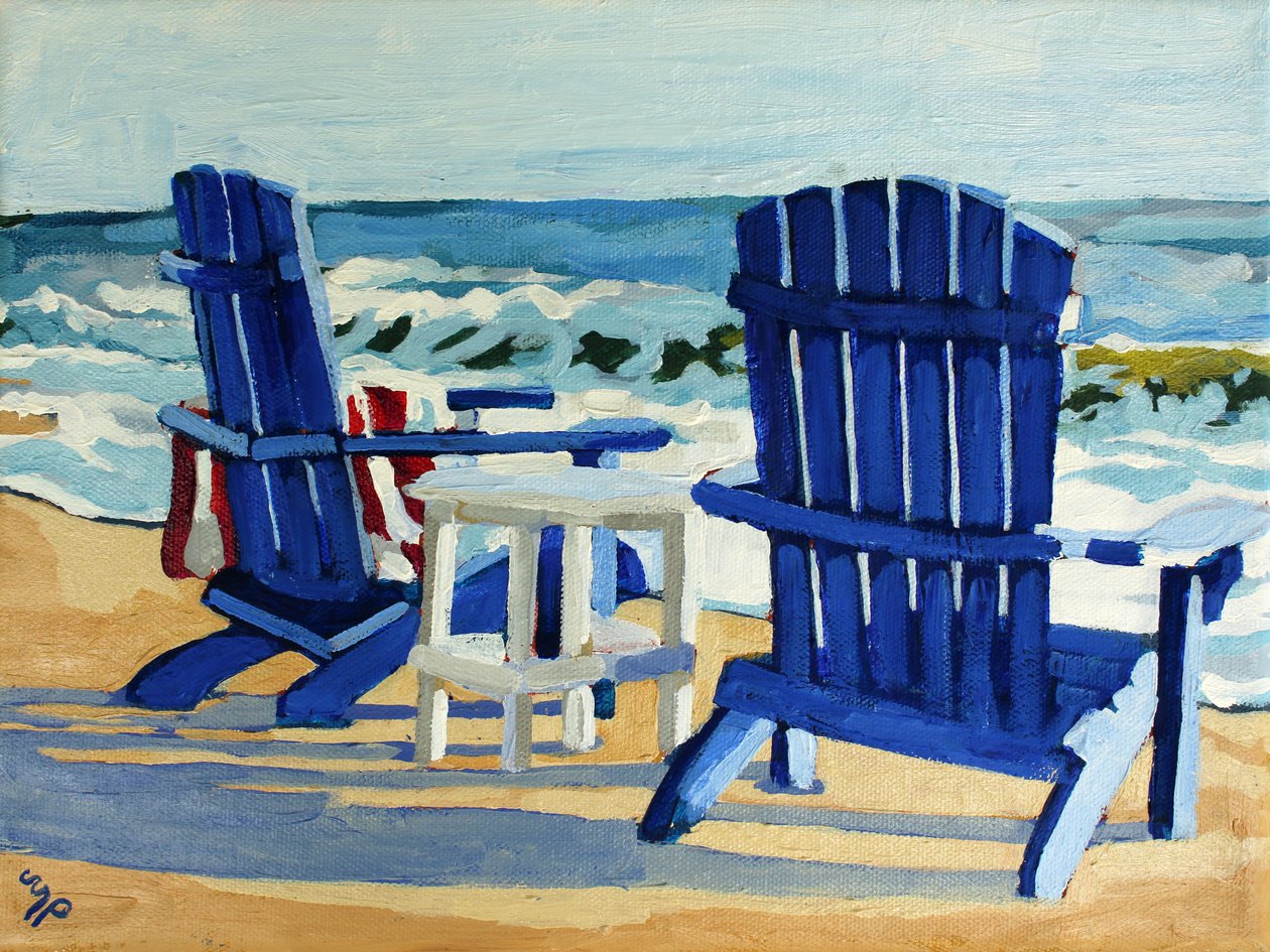 Beach Shadows by Melinda Patrick