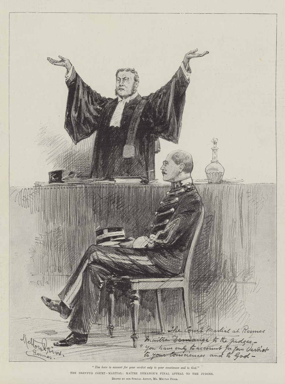 The Dreyfus Court-Martial, Maitre Demange