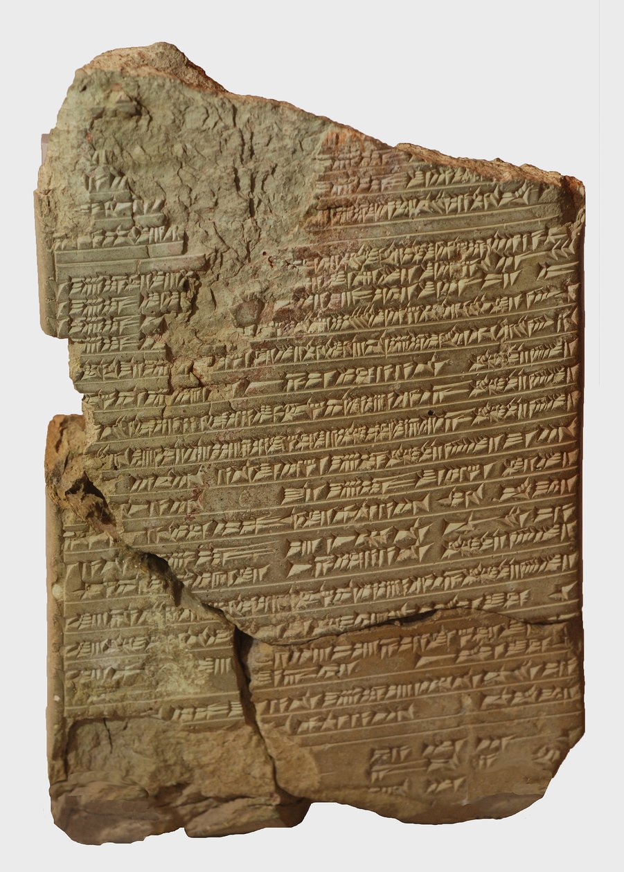Cuneiform Tablet with Medical Prescriptions, Ninveh by Mesopotamian