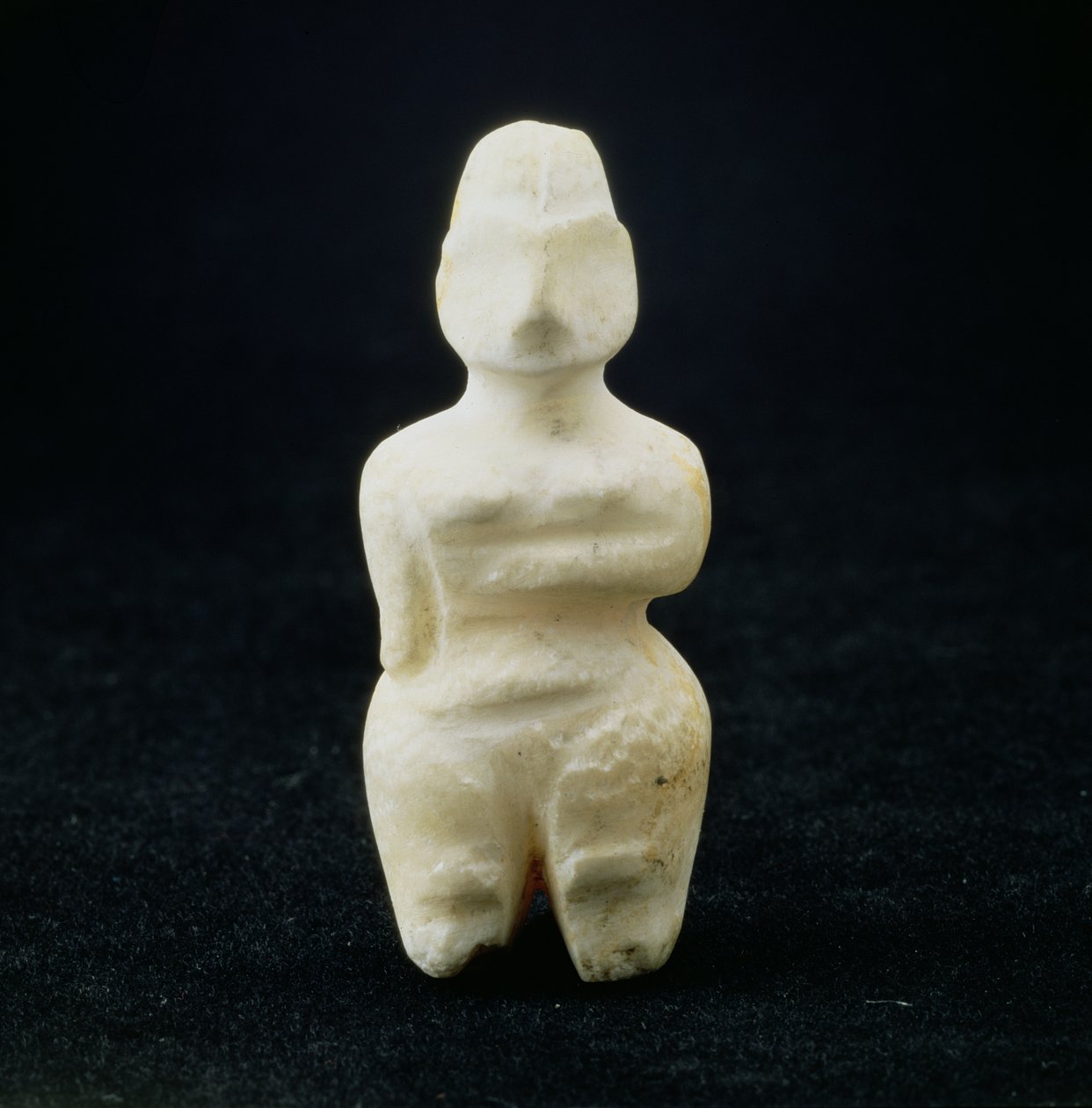 Female Figurine from the Necropolis of Tell es-Sawwan, Central Mesopotamia, c.5800-5500 BC by Mesopotamian