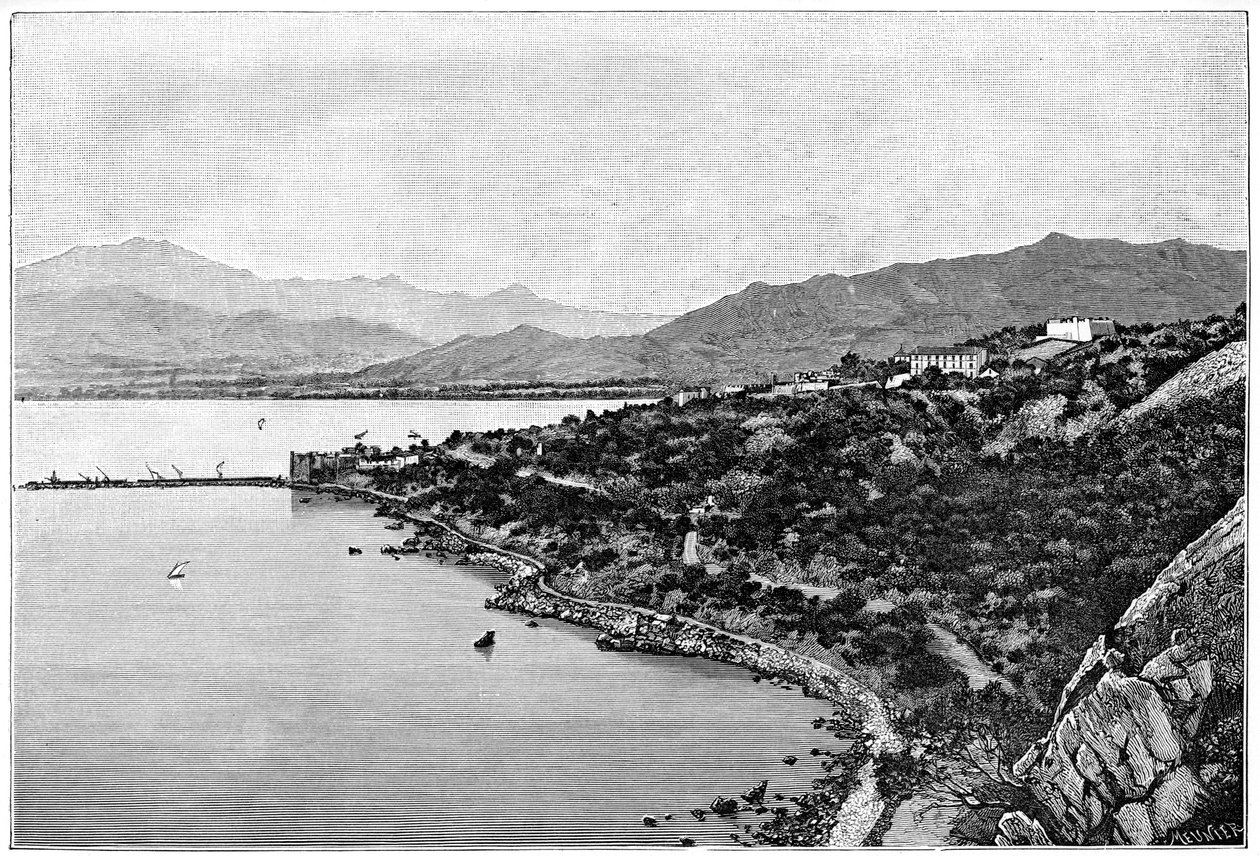 View of Stora Bay by Meunier